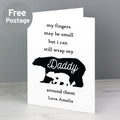 Personalised Fingers May Be Small Card
