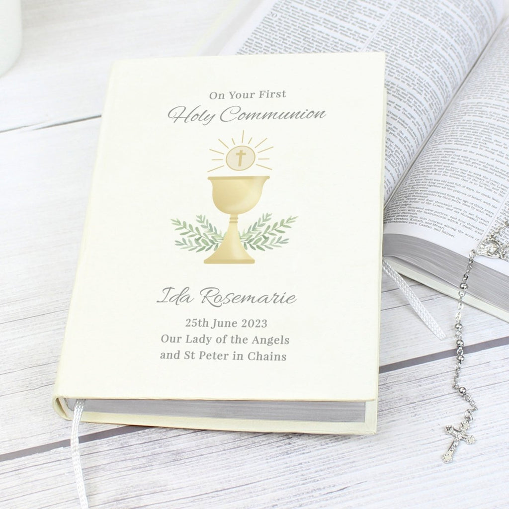 Personalised First Holy Communion Holy Bible - Eco-Friendly