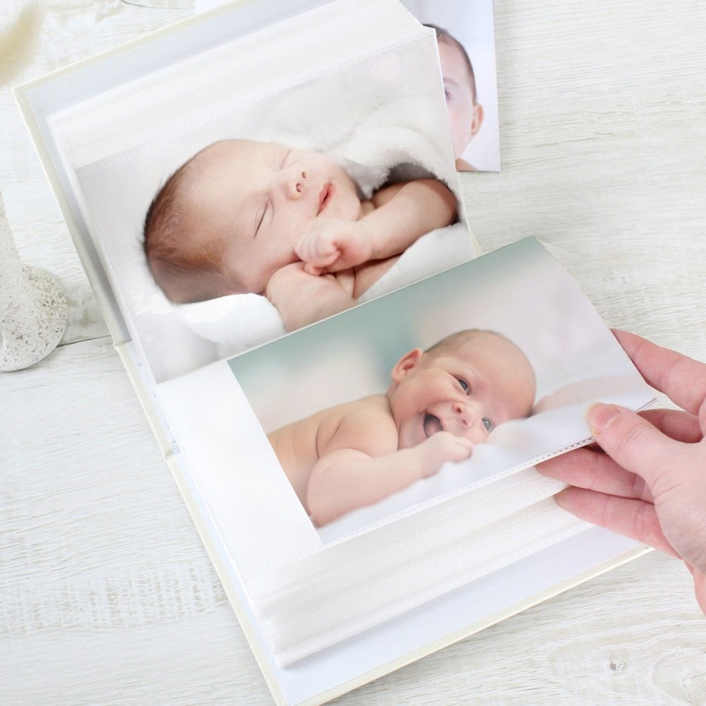 Personalised Floral 6x4 Inch Photo Album With Sleeves