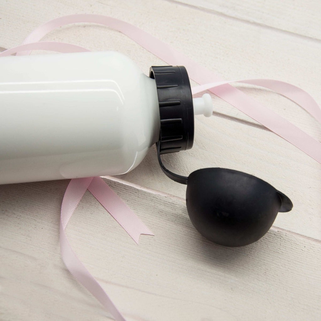 Personalised Floral Heart Water Bottle