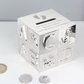 Personalised Footprints Abc Money Box