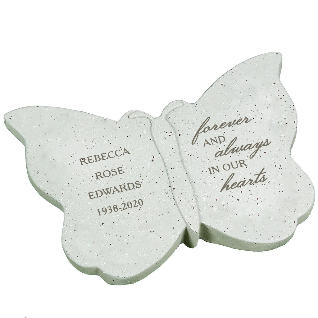 Personalised Forever And Always Memorial Butterfly