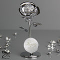 Personalised Forever In Our Hearts Crystocraft Rose Ornament