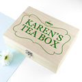 Personalised Framed Tea Box with Tea