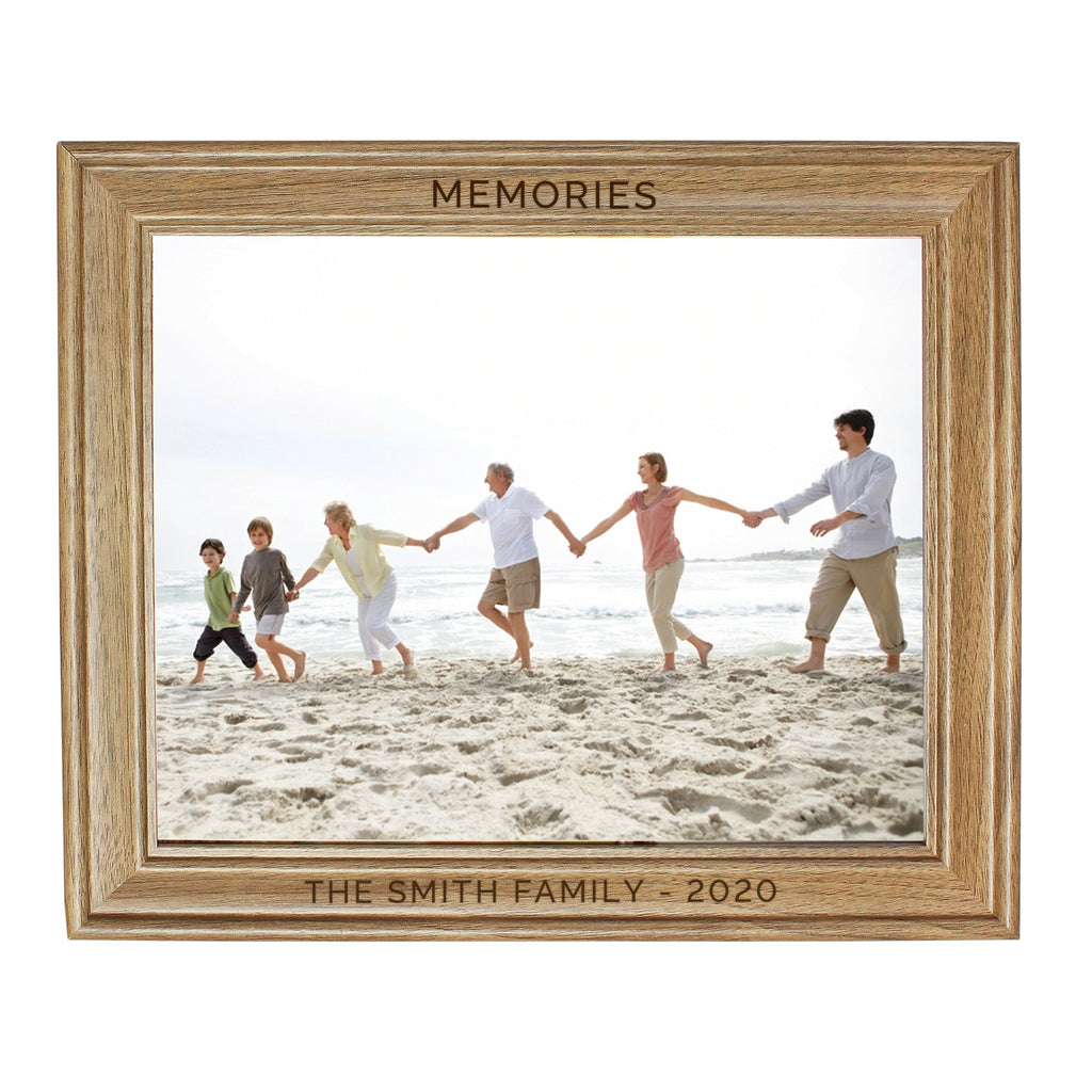 Personalised Free Text 10x8 Inch Wooden Frame