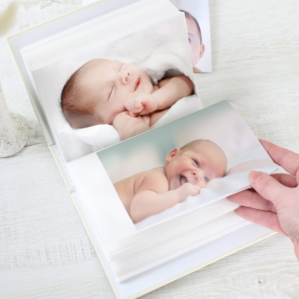 Personalised Free Text 6x4 Inch Photo Album With Sleeves
