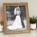 Personalised Free Text 8x10 Inch Wooden Frame
