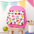 Personalised Personalised Fruit Patterned Rucksack
