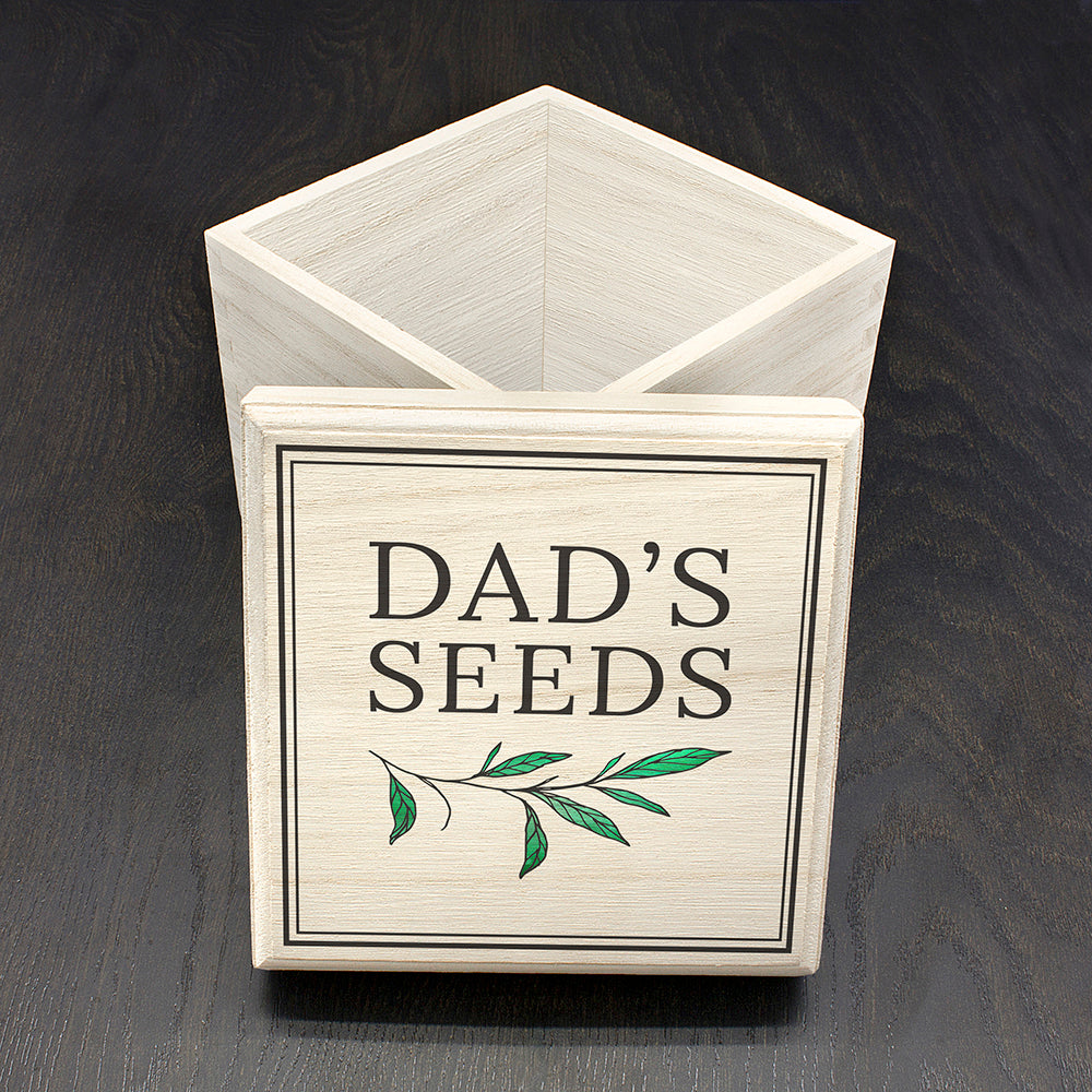 Personalised Personalised Gardening Seeds Box