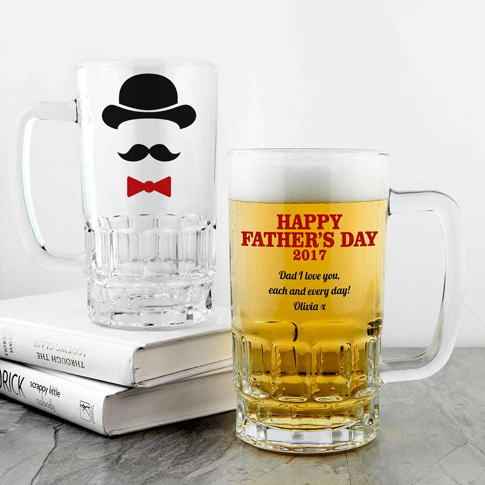 Personalised Gentleman Beer Tankard
