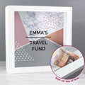 Personalised Geometric Fund And Keepsake Box