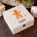 Personalised Personalised Gingerbread Man Christmas Eve Box
