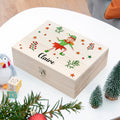 Personalised Personalised Girl Elf Christmas Eve Box