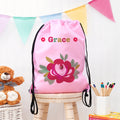 Personalised Personalised Girl's Classic Pink Waterproof Swim Bag