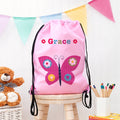 Personalised Personalised Girl's Classic Pink Waterproof Swim Bag