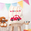 Personalised Personalised Girl's Cotton Nursery Bag