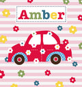 Personalised Personalised Girl's Floral Money Box