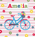 Personalised Personalised Girl's Floral Money Box
