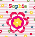 Personalised Personalised Girl's Floral Money Box