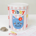 Personalised Personalised Girl's Floral Money Box