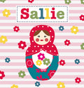 Personalised Personalised Girl's Floral Money Box