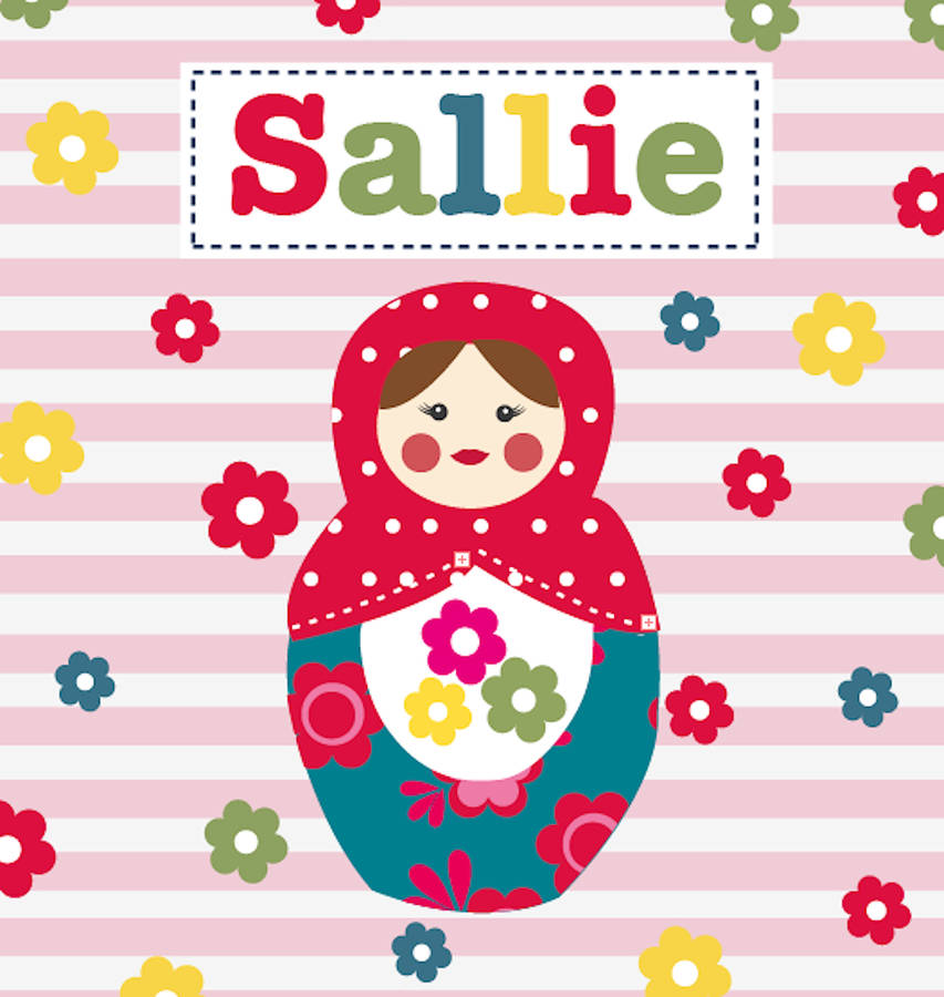 Personalised Personalised Girl's Floral Money Box