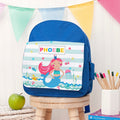 Personalised Personalised Girl's Mermaid Rucksack