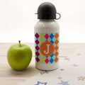 Personalised Girl's Mosaic Water Bottle