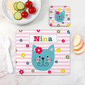 Personalised Personalised Girl's Placemat Set