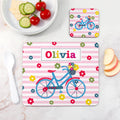 Personalised Personalised Girl's Placemat Set
