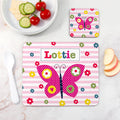 Personalised Personalised Girl's Placemat Set