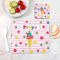 Personalised Personalised Girl's Placemat Set
