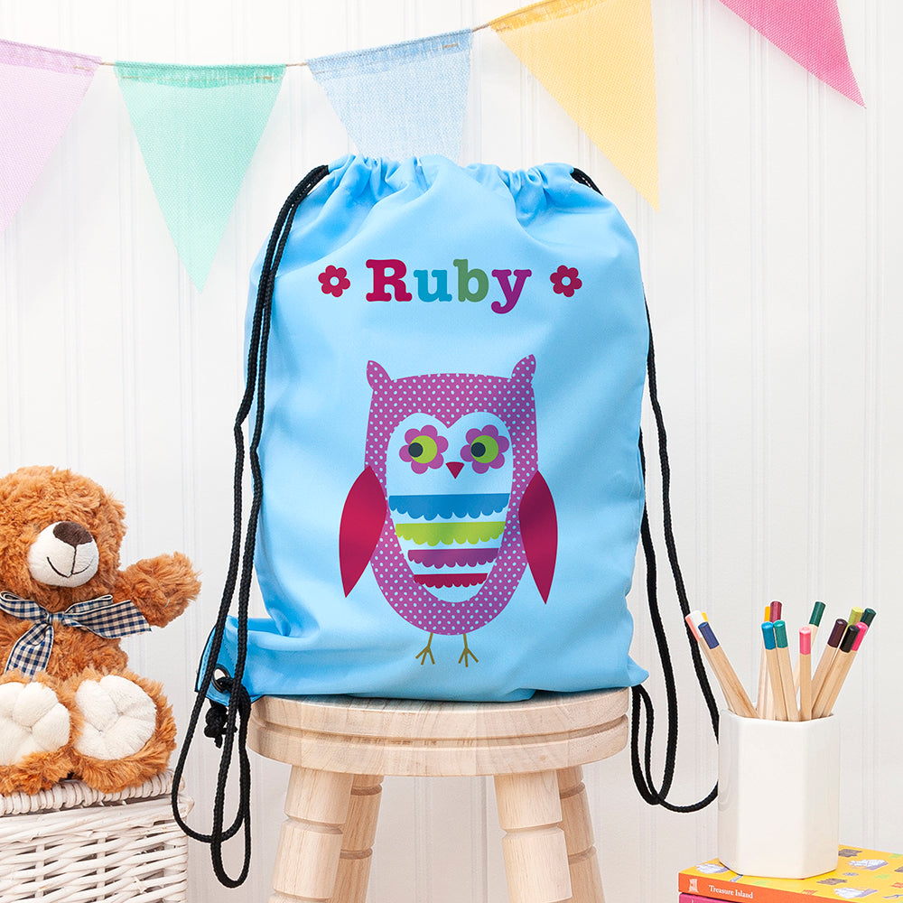 Personalised Personalised Girl's Sky Blue Waterproof Swim Bag