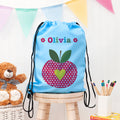 Personalised Personalised Girl's Sky Blue Waterproof Swim Bag