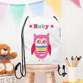 Personalised Personalised Girl's Waterproof Swim Bag