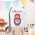 Personalised Personalised Girl's Waterproof Swim Bag