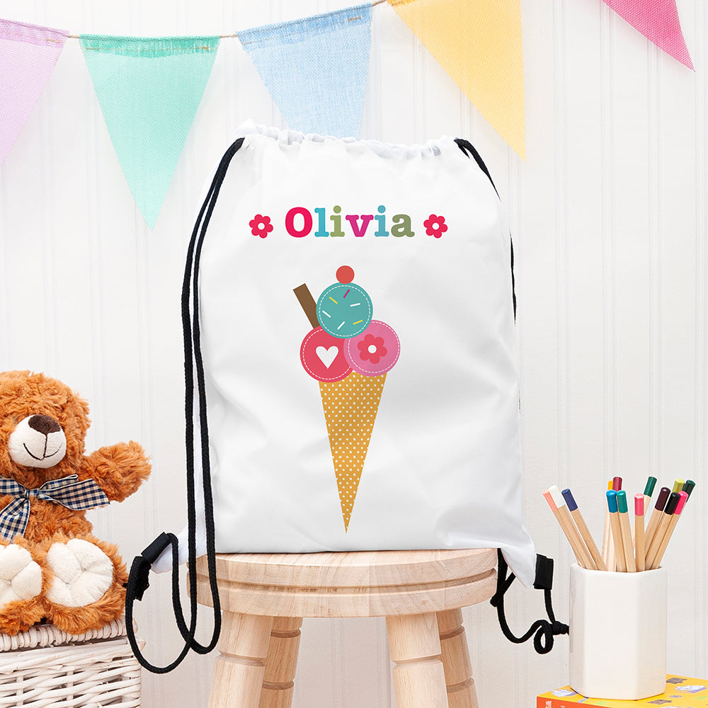 Personalised Personalised Girl's Waterproof Swim Bag