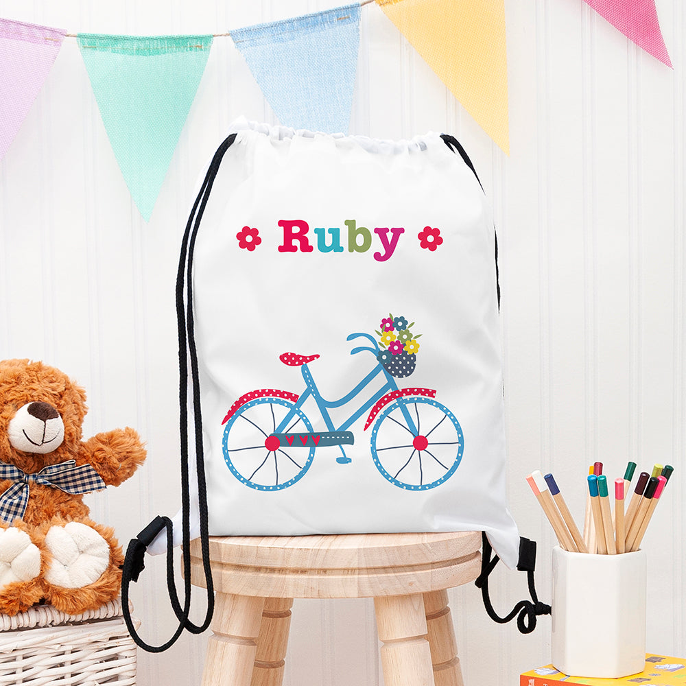 Personalised Personalised Girl's Waterproof Swim Bag