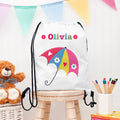 Personalised Personalised Girl's Waterproof Swim Bag