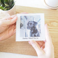 Personalised Personalised Glass Pet Photo Coaster