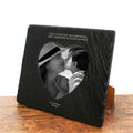 Personalised God Made Mothers Heart Slate Photo frame