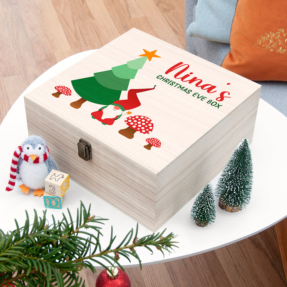 Personalised Personalised Gonk Christmas Eve Box