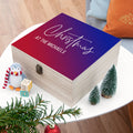 Personalised Personalised Gradient Family Christmas Eve Box