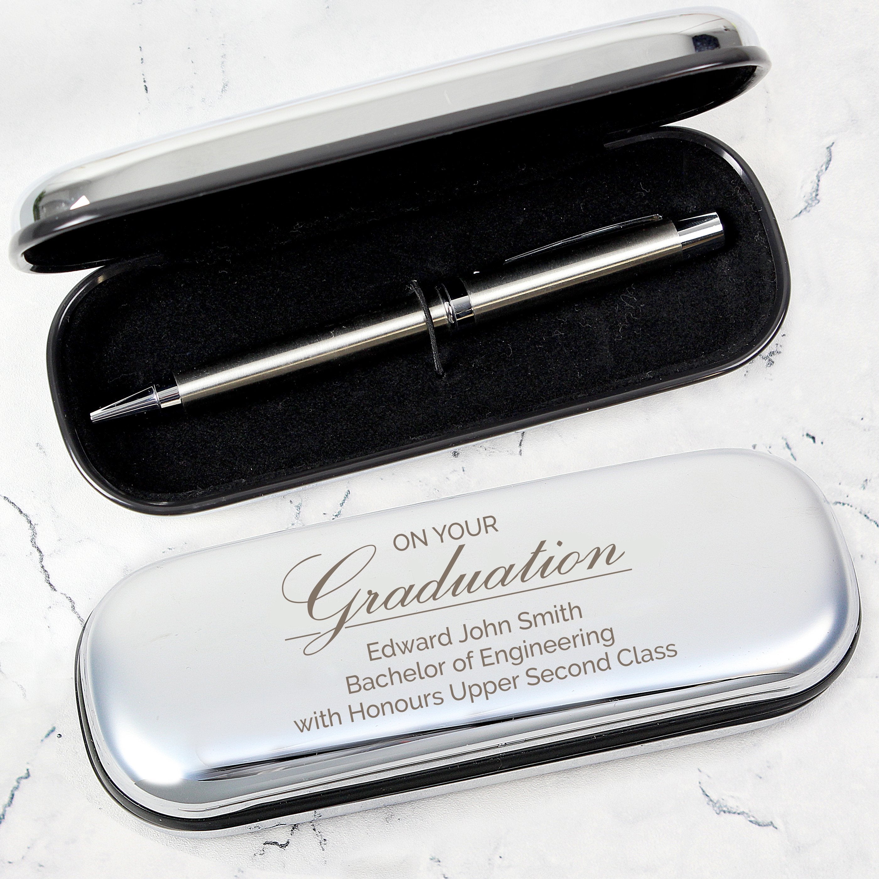 Personalised Graduation Pen And Box Set