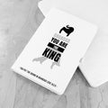 Personalised Personalised Grandad The King A5 Notebook
