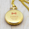 Personalised Personalised Groomsman Icon Collection Pocket Watch