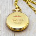 Personalised Personalised Groomsman Icon Collection Pocket Watch