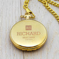 Personalised Personalised Groomsman Monogram Collection Pocket Watch