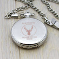Personalised Groomsman Stag Pocket Watch