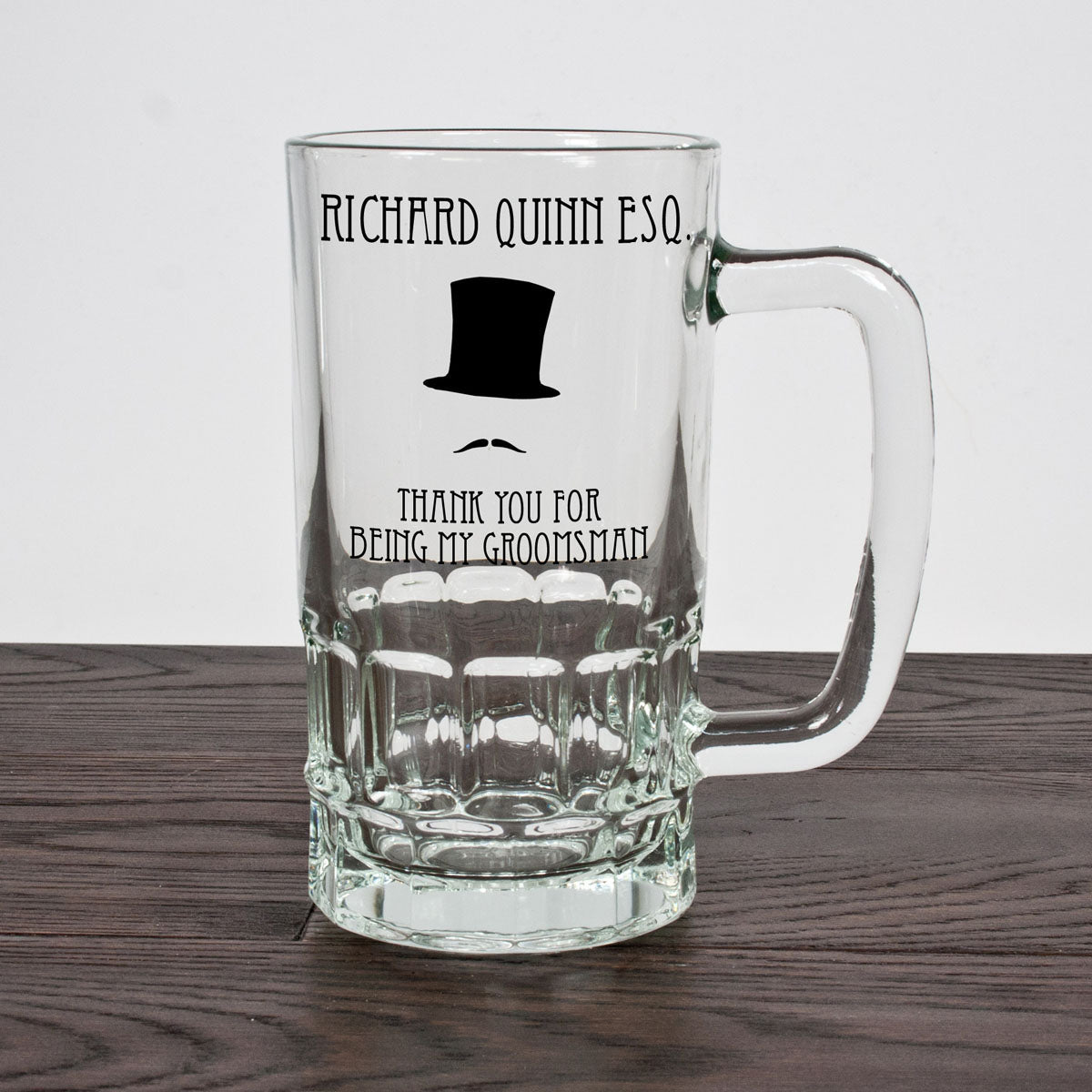 Personalised Groomsman Tankard